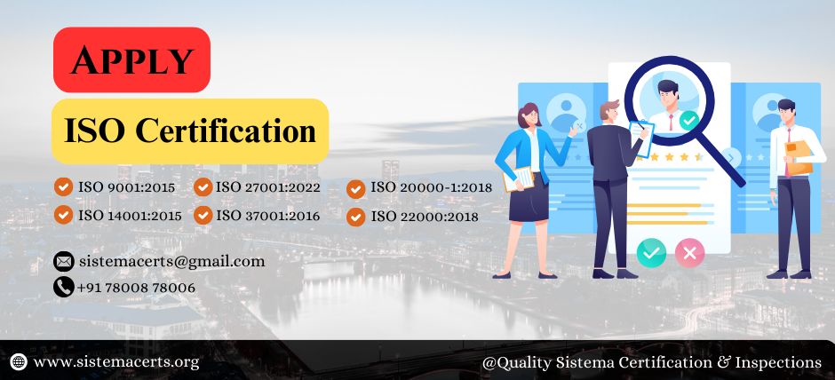 ISO 9001 Certification|ISO 14001 Certification-Sistemacerts